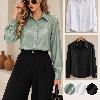 Foto do produto Camisa Fem. Espaço Virtual Viscose  Preto