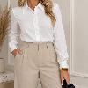 Foto do produto Camisa Fem. Lin Sp Manga Longa Basica Branco
