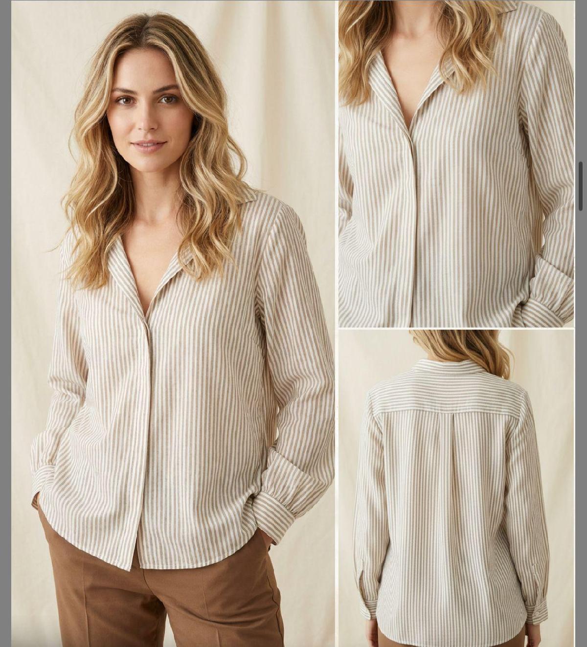 Foto do produto Camisa Fem. Pelini Azul Azul