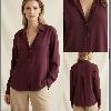 Foto do produto Camisa Fem. Pelini Marsala Marsala
