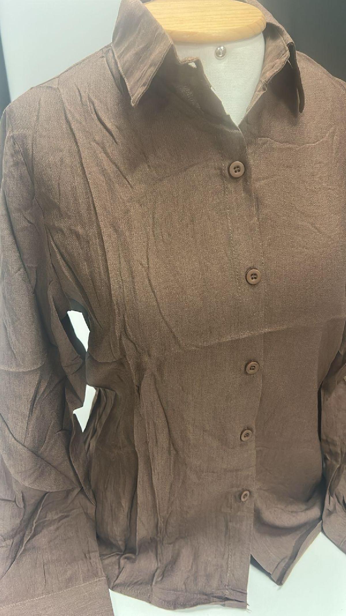 Foto do produto Camisa Fem. Xz-oulusha Marrom Marrom