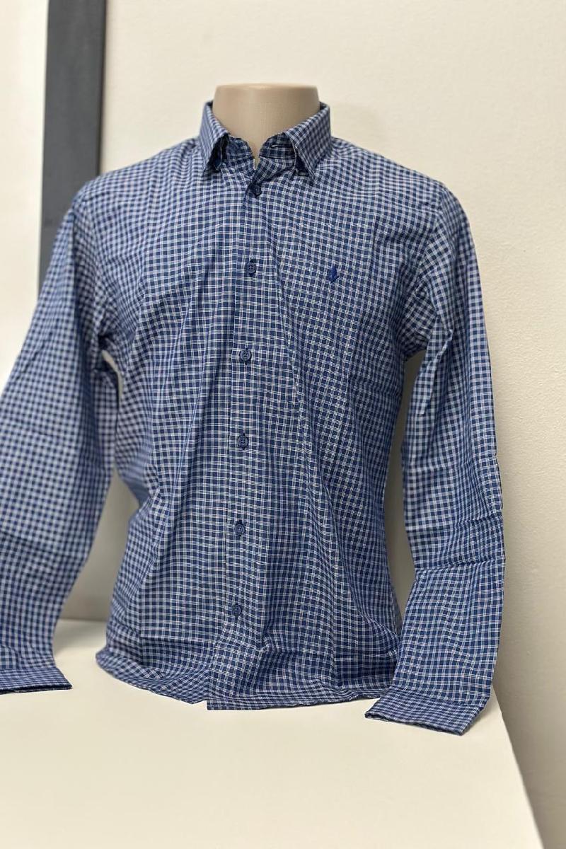 Foto do produto  Camisa Masc. Deliz Azul Azul