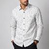 Foto do produto Camisa Masc. Ogochi Slim Xadrez Bege
