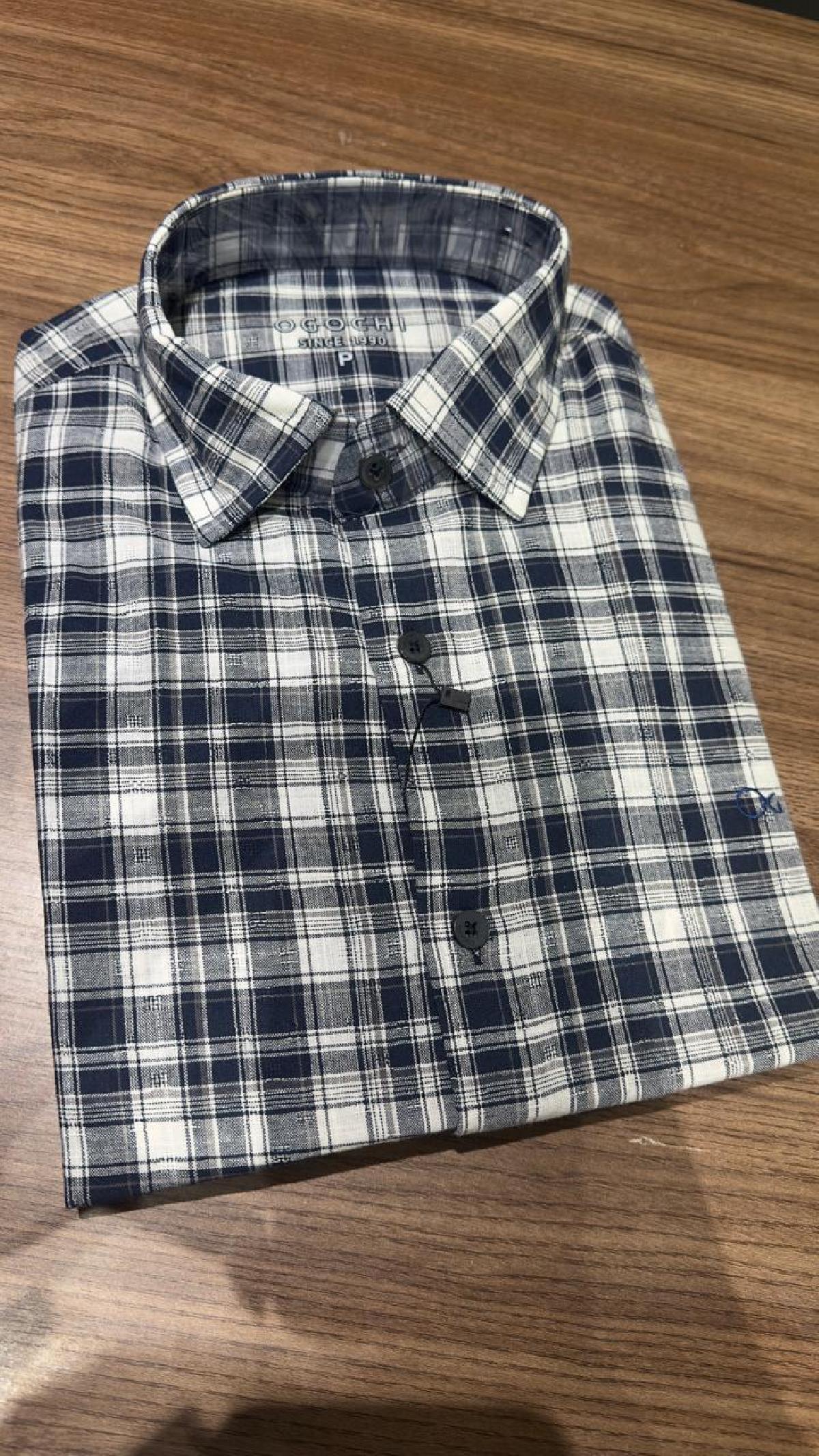 Foto do produto Camisa Masc. Ogochi Xadrez Grande Xadrez Grande