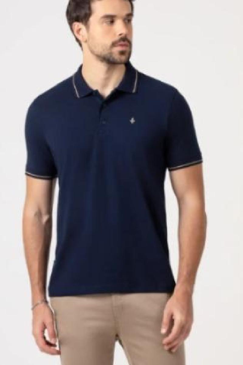 Foto do produto  Camisa Polo Deliz Regular Branco