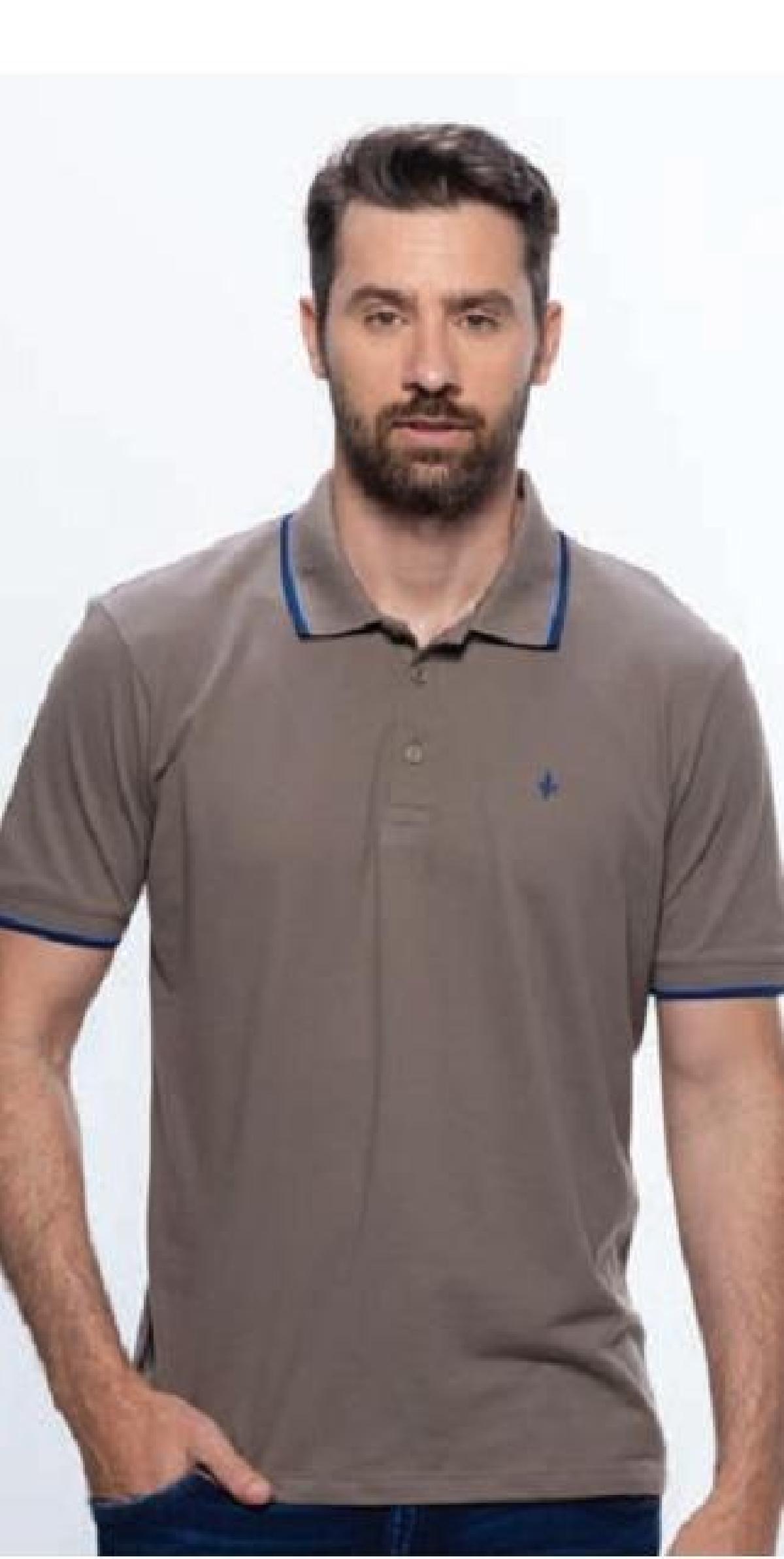 Foto do produto Camisa Polo Deliz Regular Branco