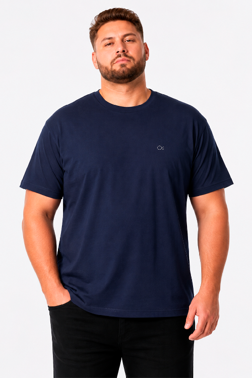 Foto do produto  Camiseta Ogochi Basica Azul Marinho
