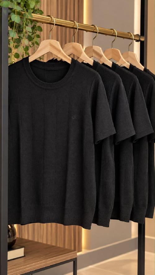 Foto do produto  Camiseta Ogochi Linha Slim Preto