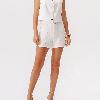 Foto do produto Colete Fem. Deliz Solto Alfaiataria Off White