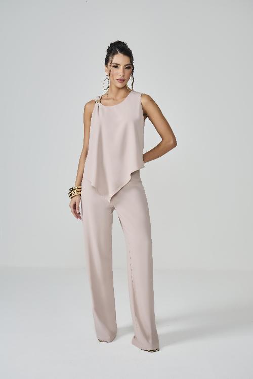 Foto do produto  Conjunto Six One Amplo Blusa E Calça Preto