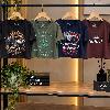 Foto do produto Cropped Vintage Estampada T-shirt  Verde