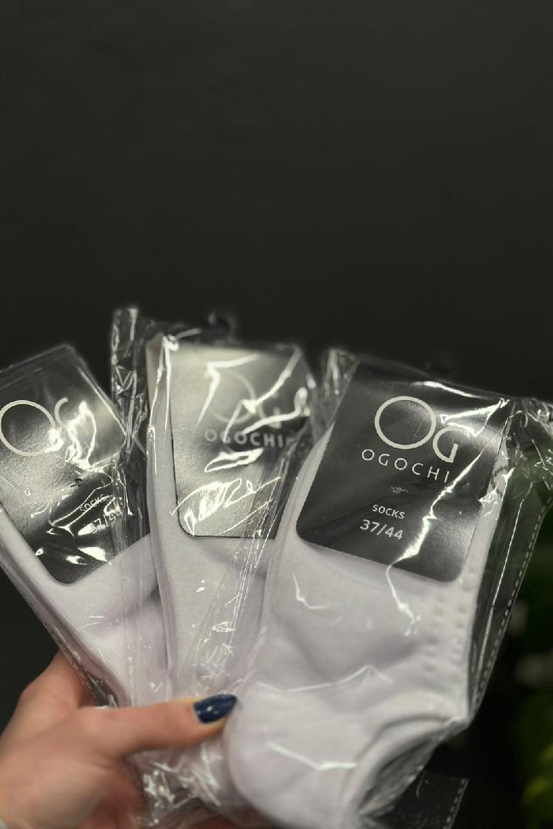 Foto do produto  Meias Ogochi Kit Sapatilha Branco
