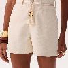 Foto do produto Shorts Deliz Cinto Alfaiataria Off White