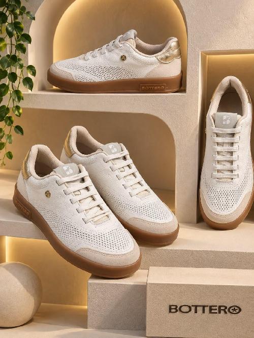 Foto do produto  Tenis Bottero Metalizado Sport Off White