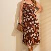 Foto do produto Vestido Lyah Plus Marrom Marrom