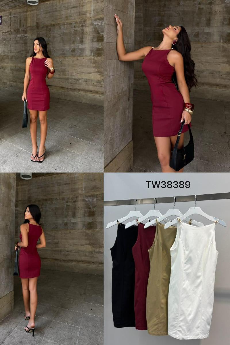 Foto do produto  Vestido The Clothes Curto Justo Branco