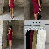 Foto do produto Vestido The Clothes Curto Justo Marsala