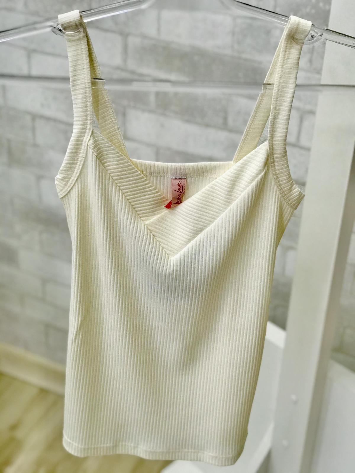 Foto do produto Regata Fem. Linha Leve Off White