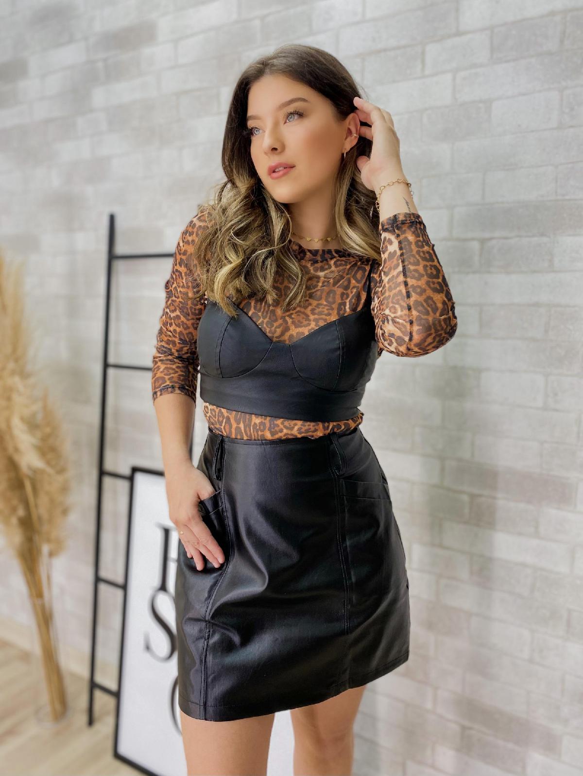 Foto do produto Saia Elise S137 Preto