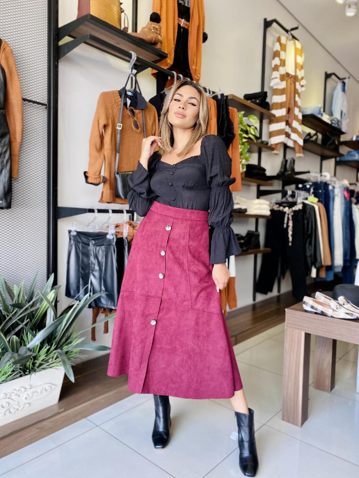 Foto do produto Saia Six One Vinho