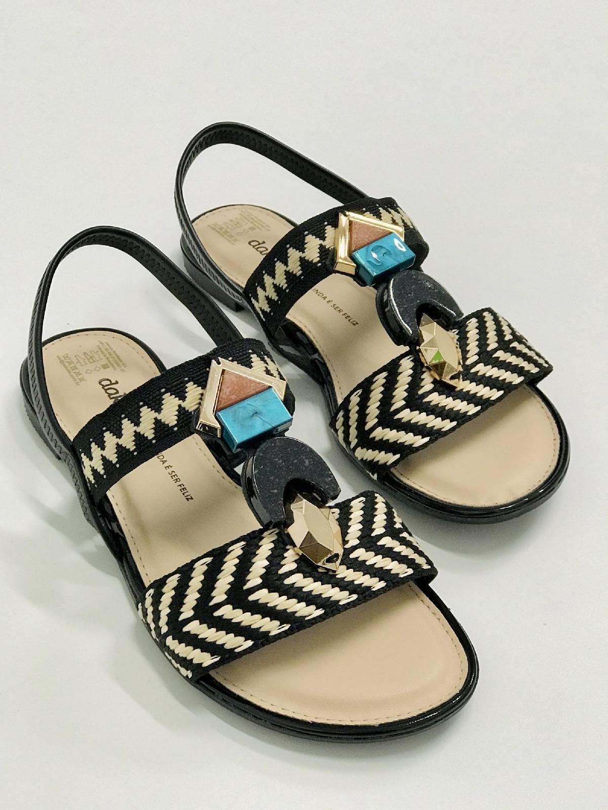 Foto do produto Sandália Rasteira Preto