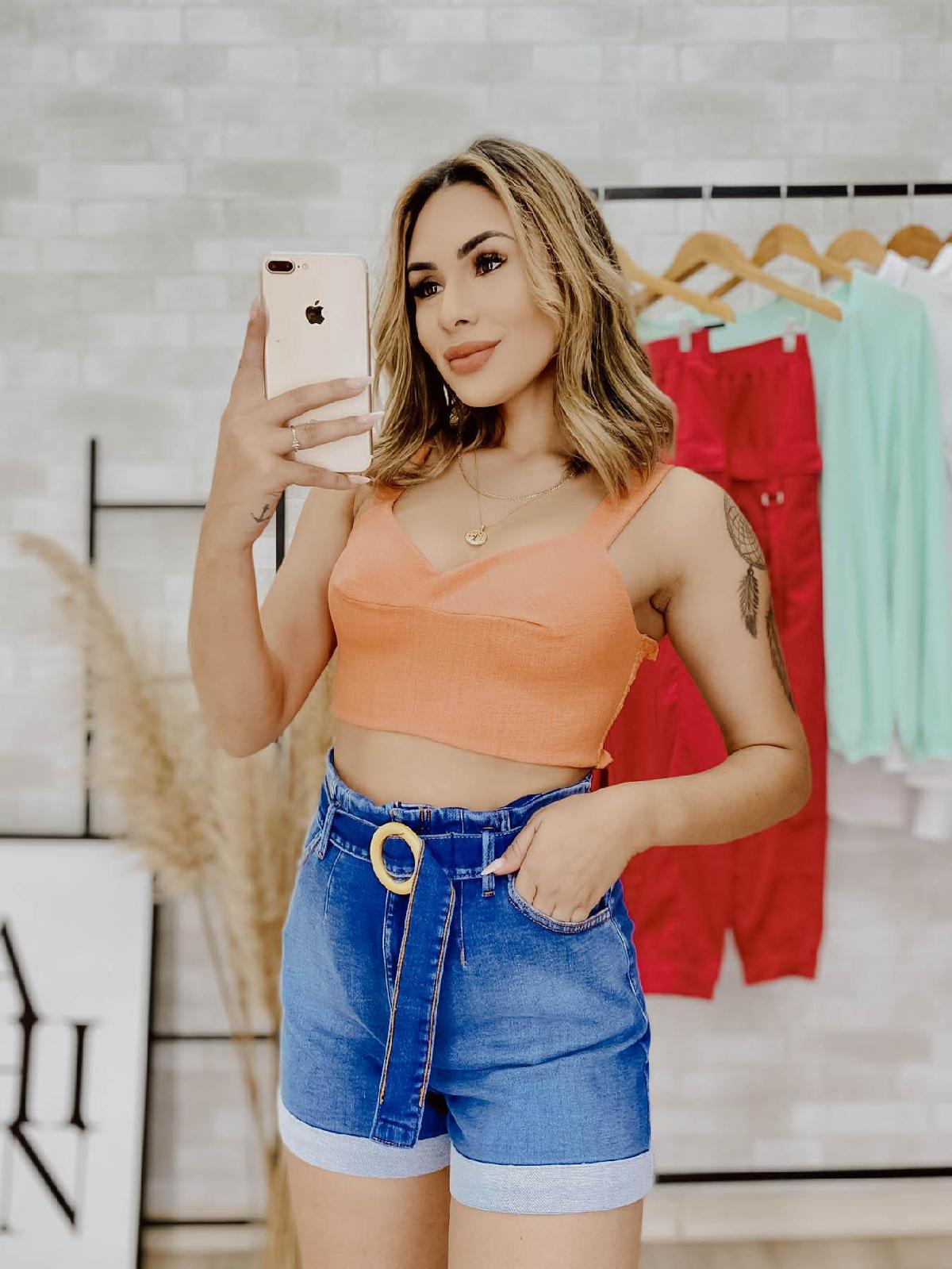 Foto do produto Shorts Deliz Jeans Jeans