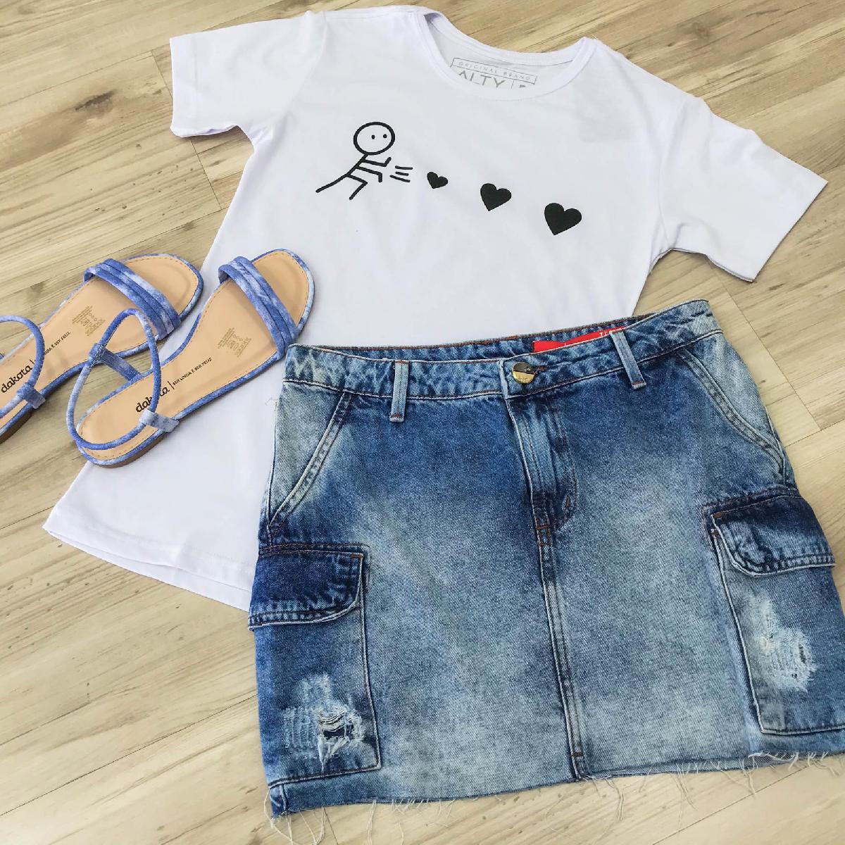 Foto do produto T-shirt Alty Branco