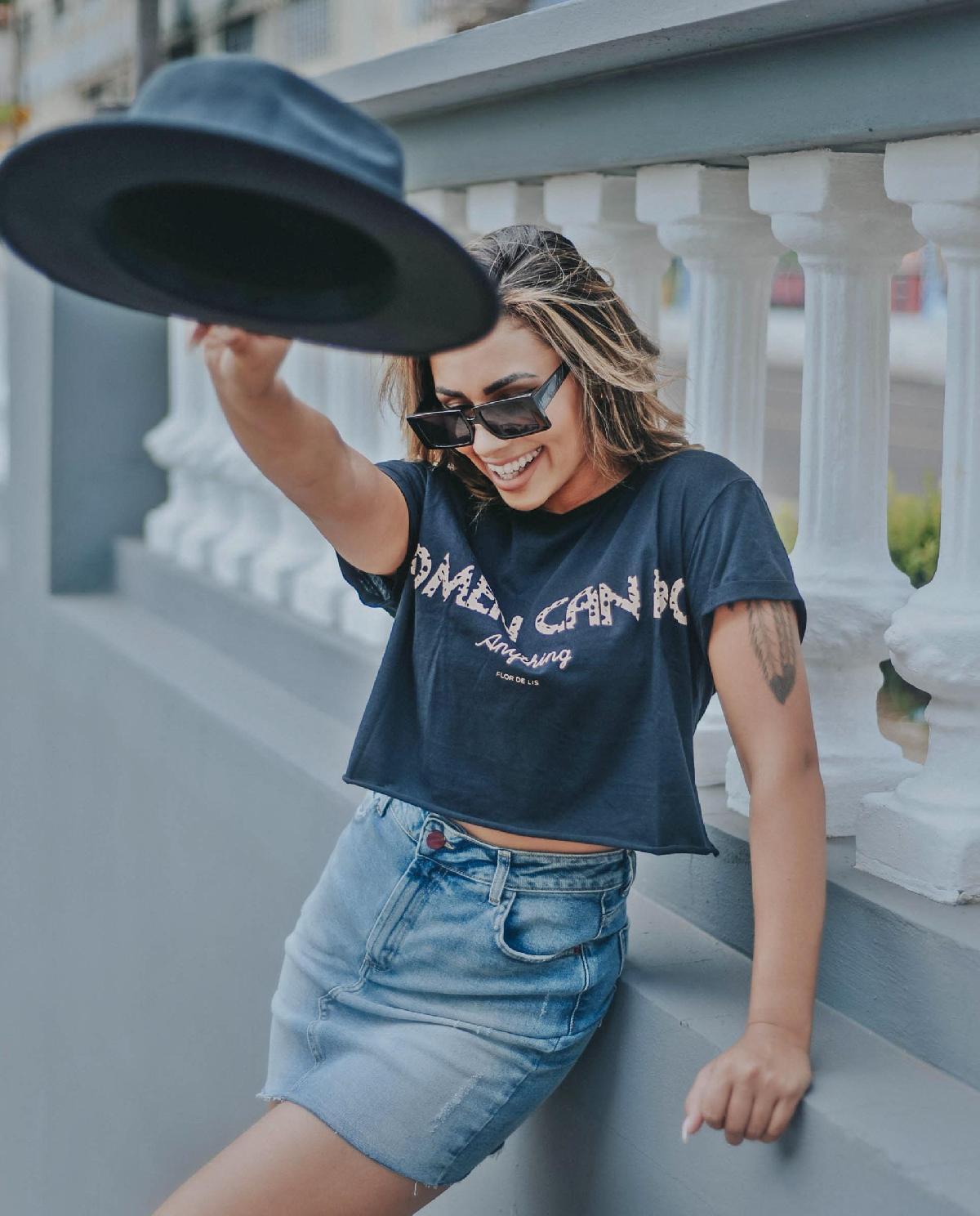 Foto do produto T-shirt Deliz Preto