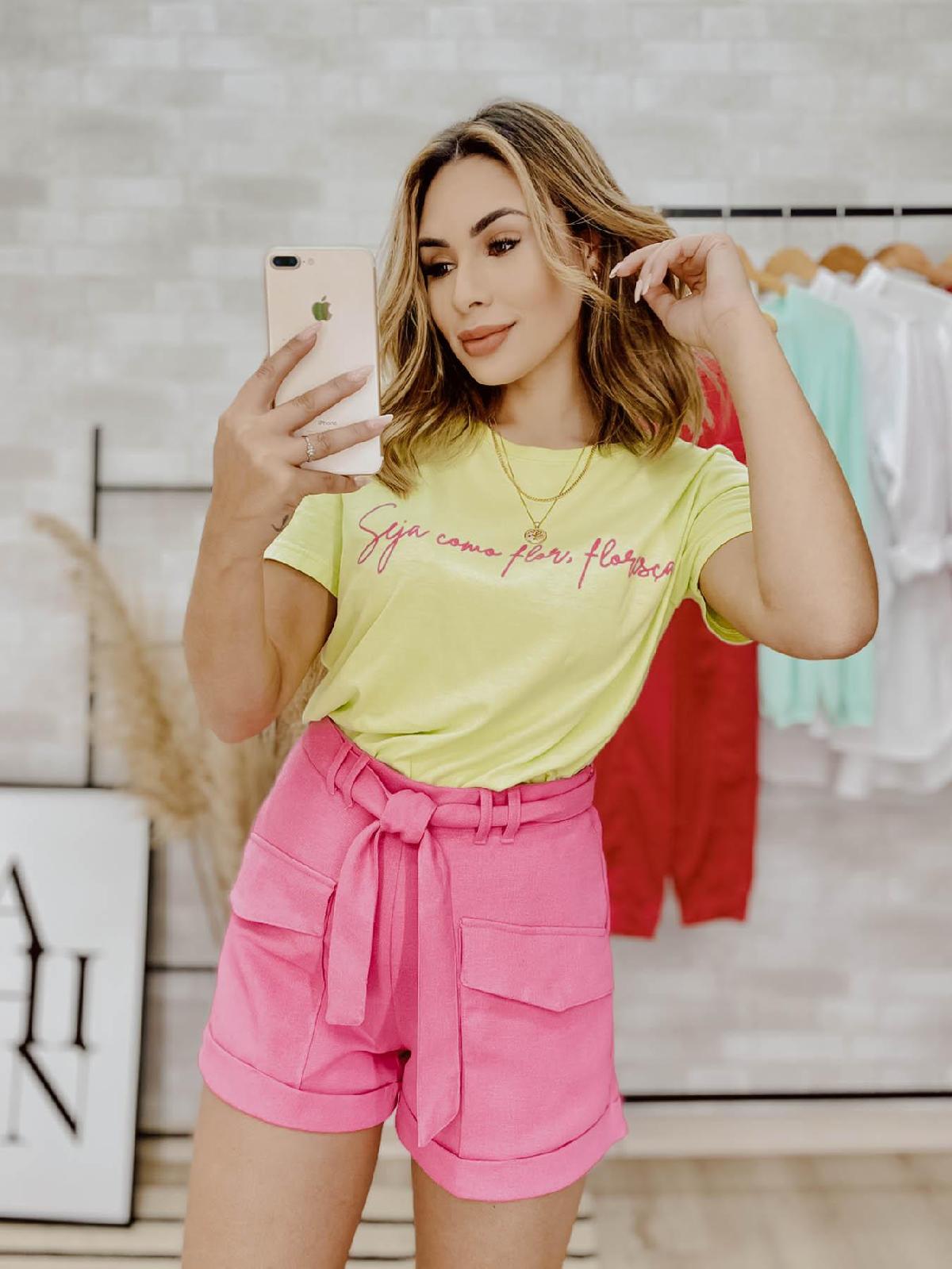 Foto do produto T-shirt Deliz Verde