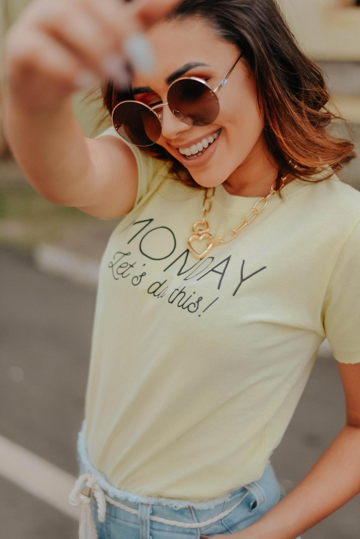 Foto do produto T-shirt Dominio Amarelo