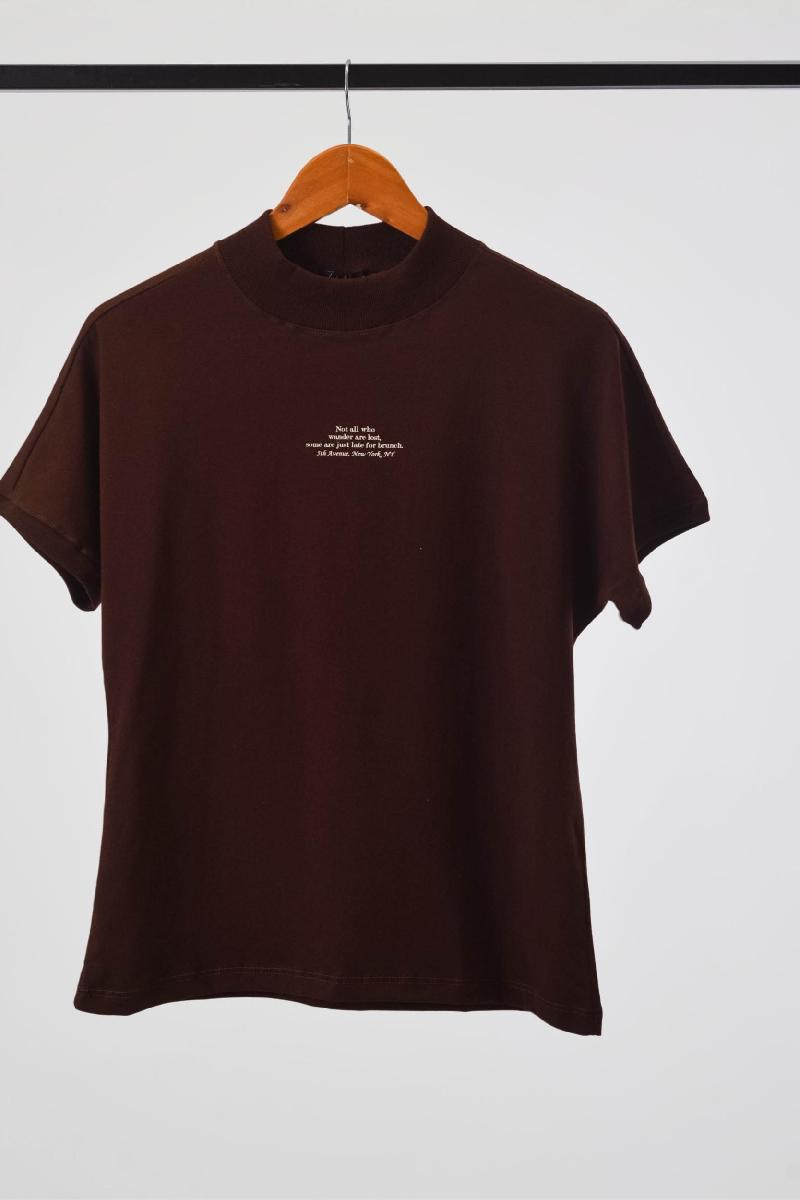 Foto do produto  T-shirt Linha Leve Marrom Marrom