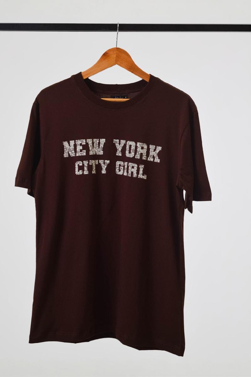 Foto do produto  T-shirt Linha Leve Marrom Marrom