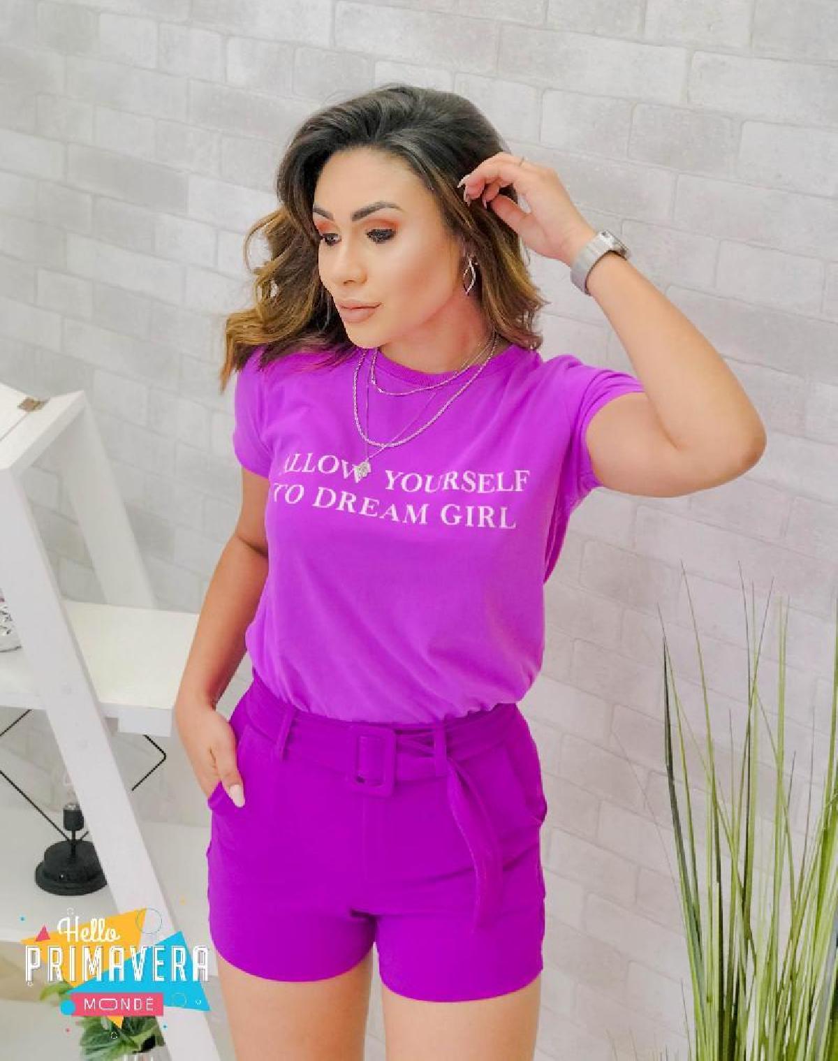 Foto do produto T-shirt Nega Rio Fucsia