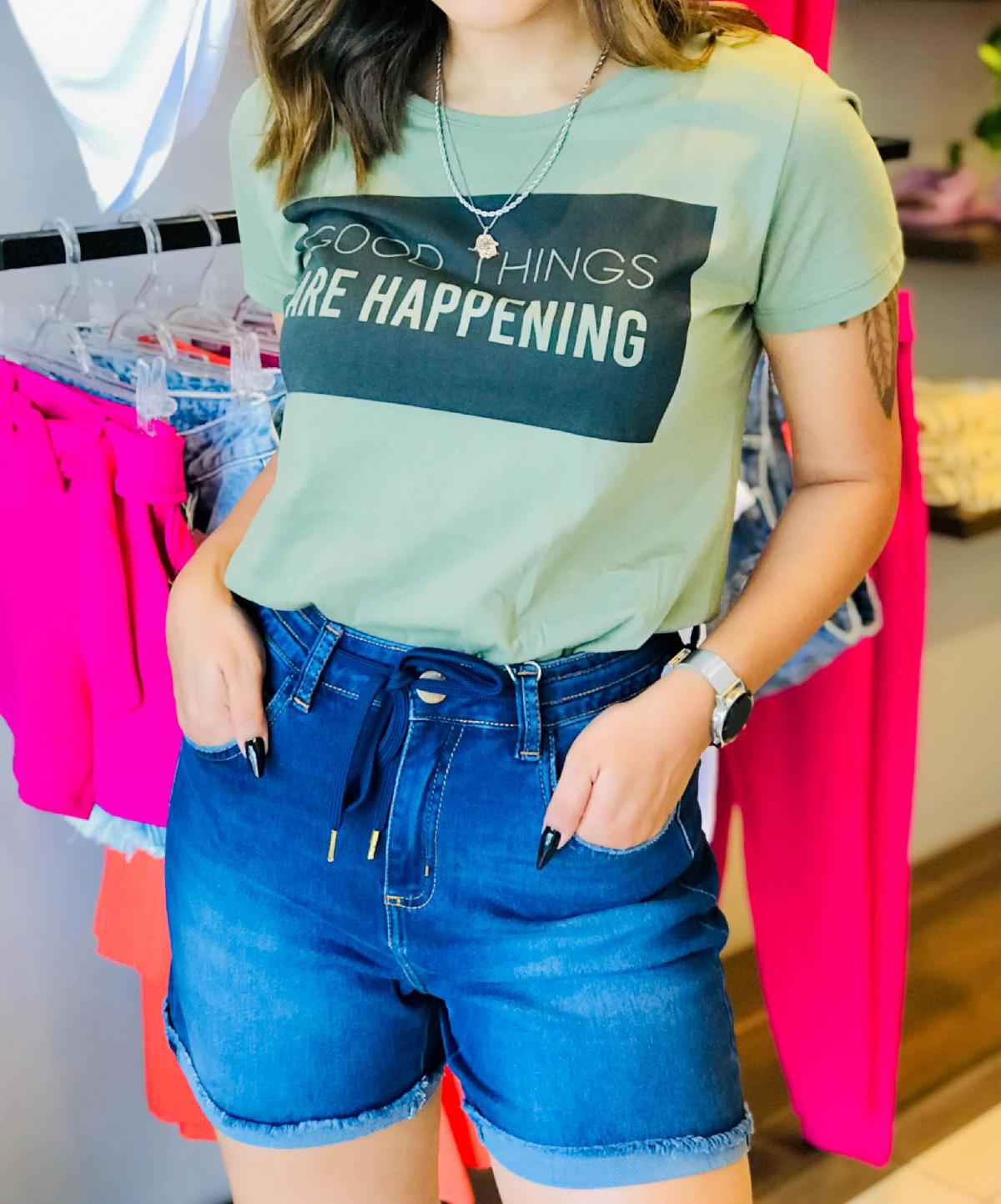 Foto do produto T-shirt Rovitex Verde