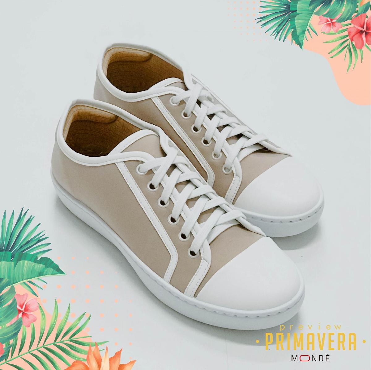 Foto do produto Tenis Santinelli Bege 053212 Star Bege