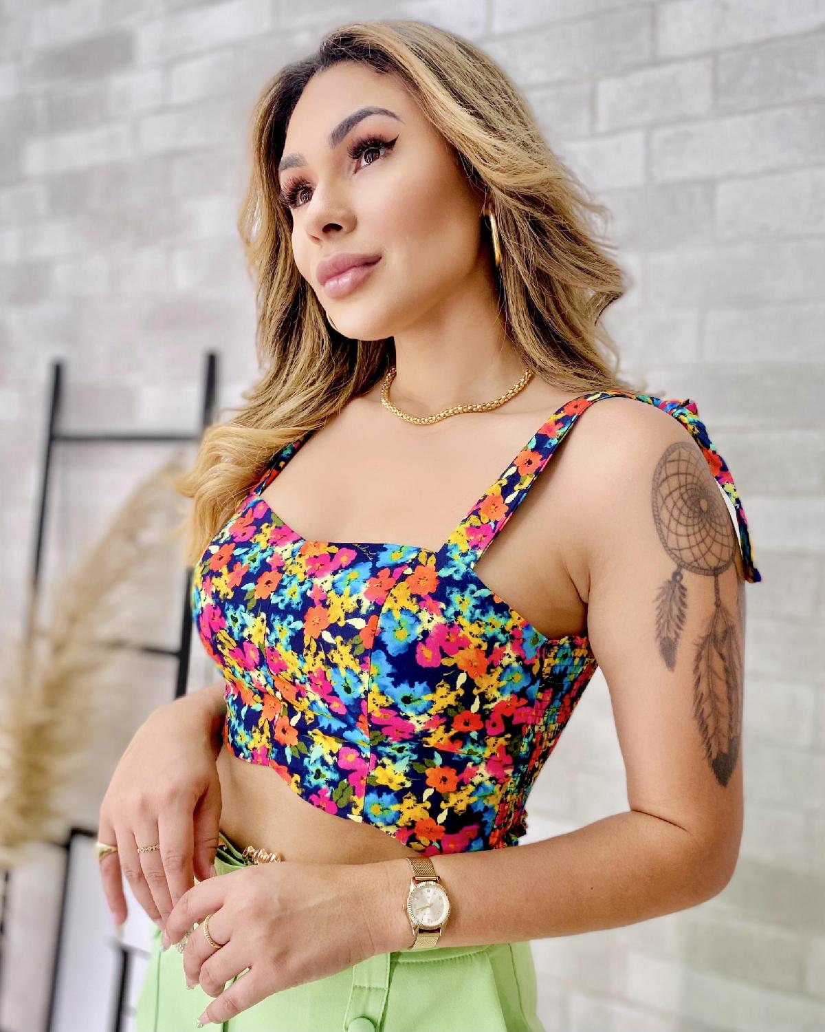 Foto do produto Top Deliz Estampado