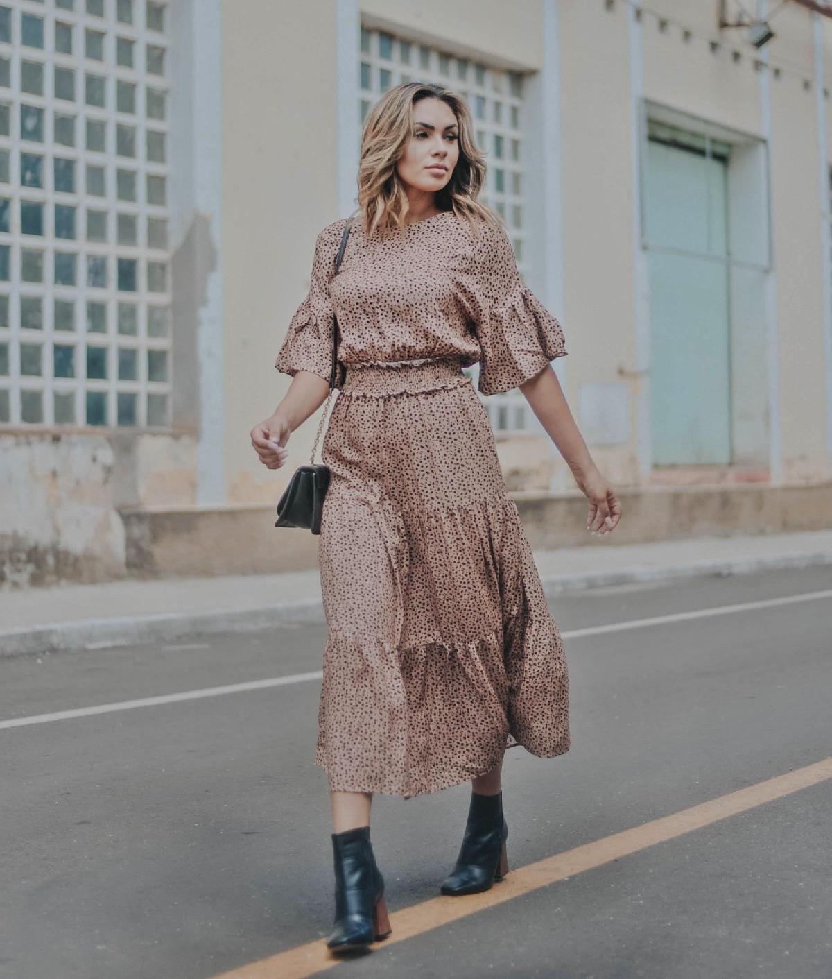 Foto do produto Vestido Deliz Onça Onça