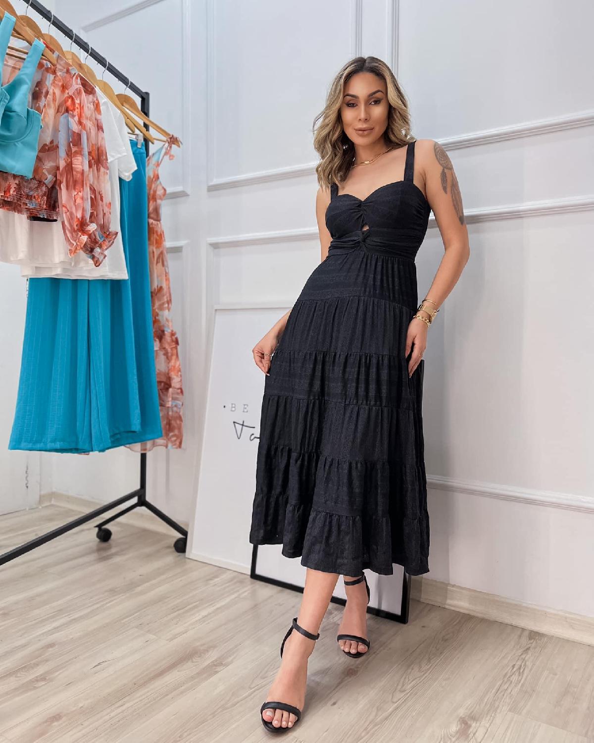 Foto do produto Vestido Deliz Preto